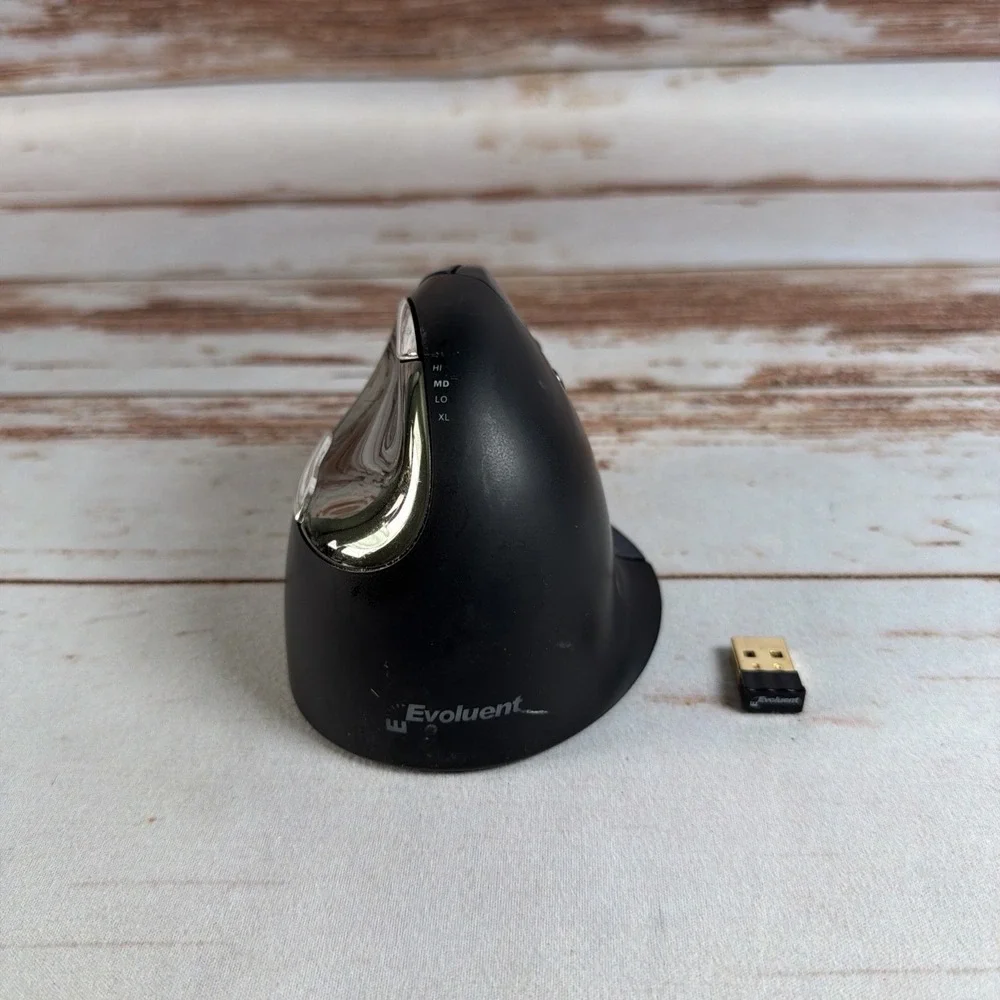 Evoluent VM4RW Vertical Mouse 4 Wireless Ergonomic Right Handed Mouse